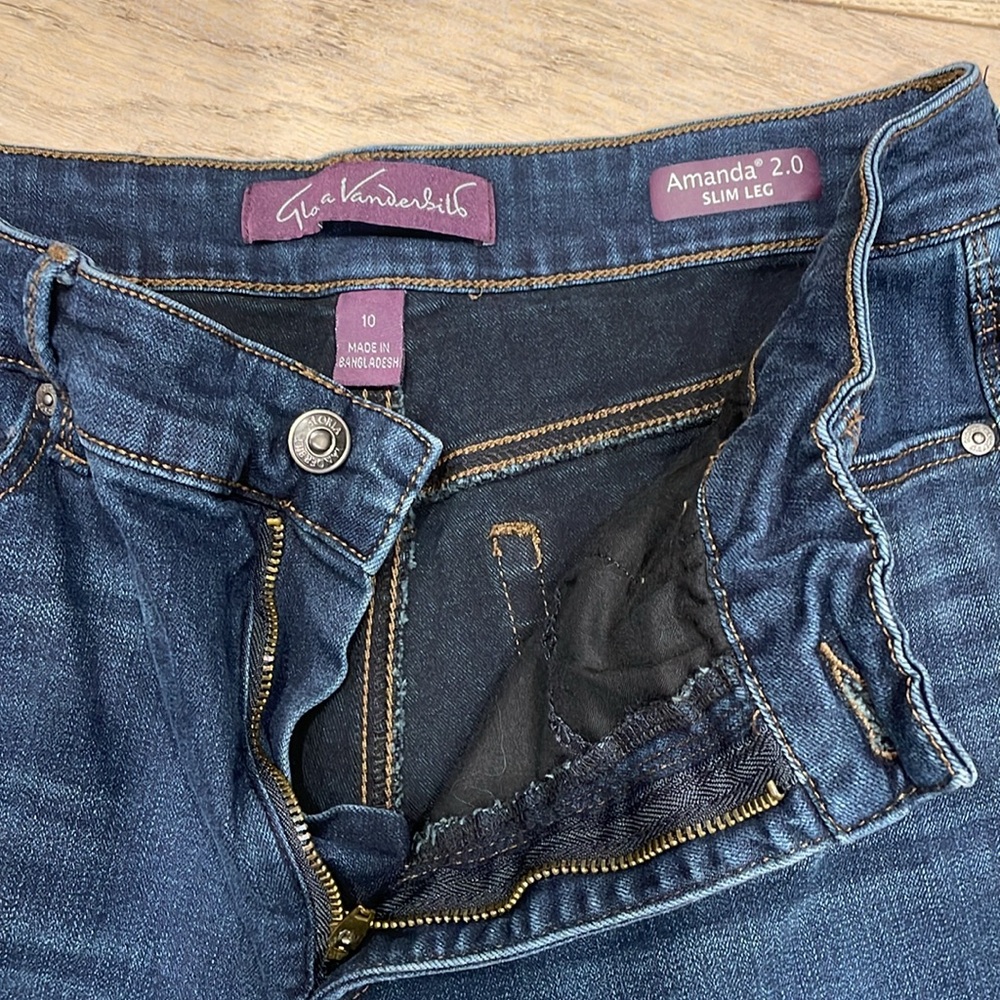 Ladies GV Amanda Jeans size 10 slim leg - Picture 2 of 6